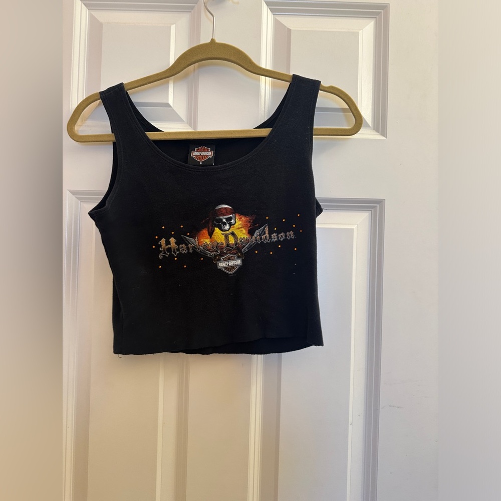 Vintage Harley Davidson Tank